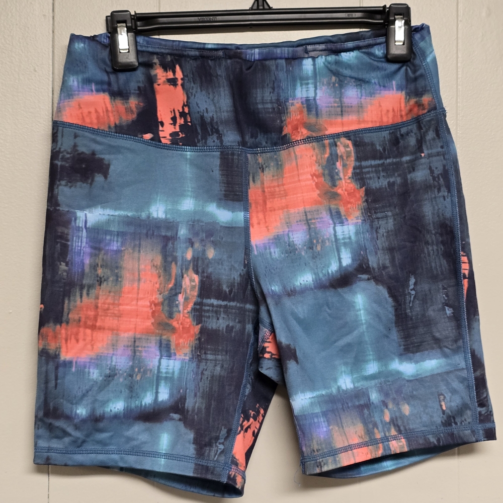 🔴Colorful Abstract Print Shorts